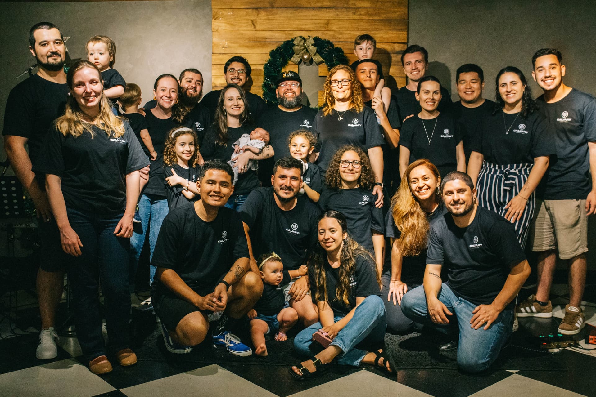 Time de lançamento da Calvary Curitiba